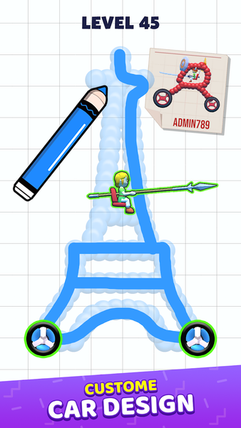 Draw Master: ۳D Tap Battle - عکس بازی موبایلی اندروید