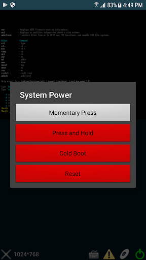 HPE iLO Mobile (iLO ۳/۴/۵) - عکس برنامه موبایلی اندروید
