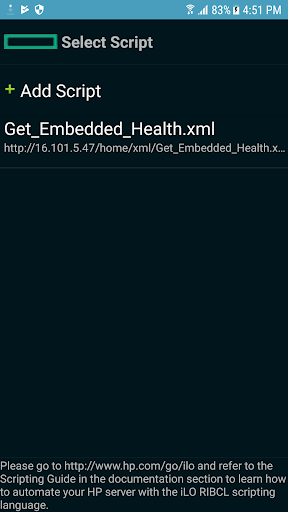 HPE iLO Mobile (iLO ۳/۴/۵) - عکس برنامه موبایلی اندروید