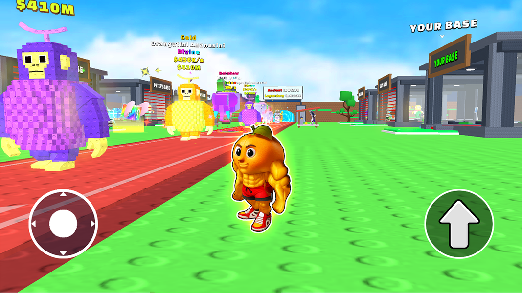 Monster Parkour: Blox Obby Run - عکس بازی موبایلی اندروید