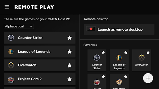 OMEN Gaming Hub - Image screenshot of android app