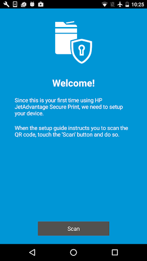 HP JetAdvantage Secure Print - عکس برنامه موبایلی اندروید