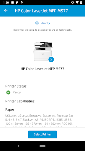 HP Roam - عکس برنامه موبایلی اندروید