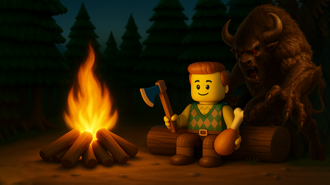 Blox Escape: Survival Night - Gameplay image of android game