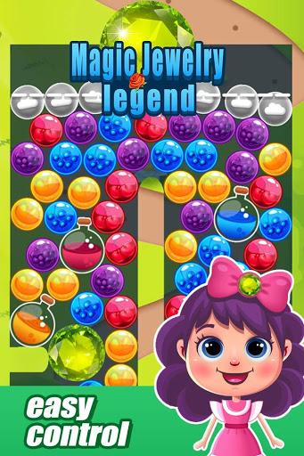 Magic Jewelry legend - Gameplay image of android game
