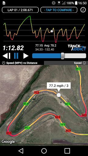 TrackAddict - عکس برنامه موبایلی اندروید