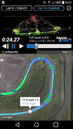 TrackAddict - عکس برنامه موبایلی اندروید