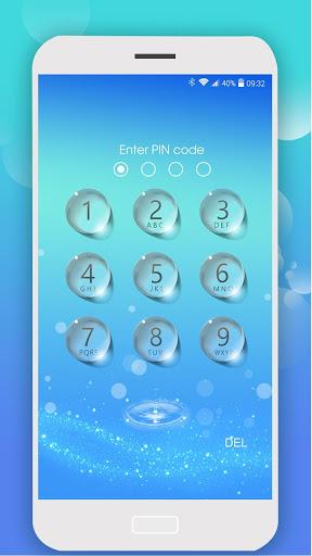 keypad lock screen - Image screenshot of android app