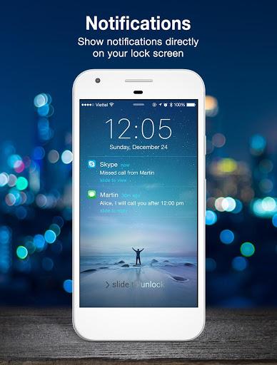 OS9 Lock Screen - Image screenshot of android app