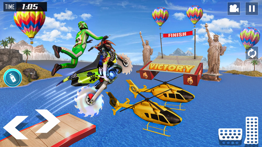 Bike Stunt Games:Bike Racing - عکس بازی موبایلی اندروید