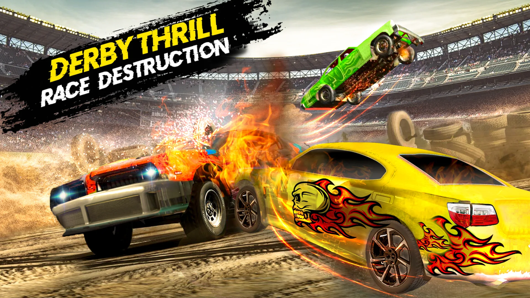 X Demolition Derby: Car Racing - Gameplay image of android game