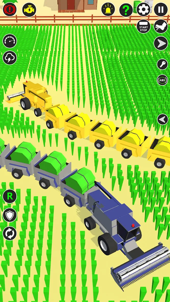 Farming Tractor Village Games - Gameplay image of android game