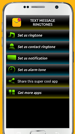 Text Message Ringtones - عکس برنامه موبایلی اندروید