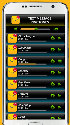 Text Message Ringtones - عکس برنامه موبایلی اندروید