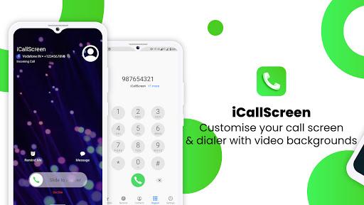 iCallScreen - Phone Dialer - Image screenshot of android app