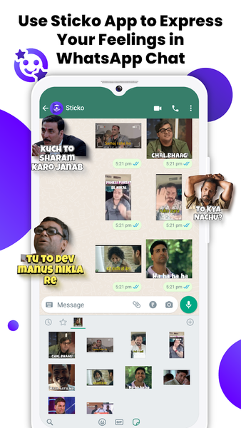 Sticko Sticker Maker WASticker - Image screenshot of android app