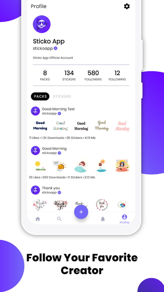 Sticko Sticker Maker WASticker - Image screenshot of android app