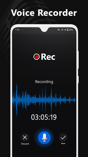 Voice Editor & Audio Recorder - عکس برنامه موبایلی اندروید