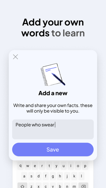Daily Random Facts - Image screenshot of android app