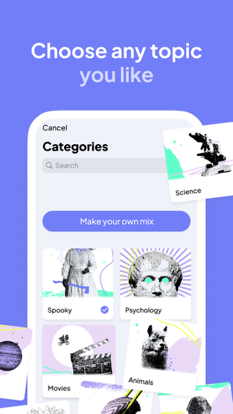 Daily Random Facts - Image screenshot of android app