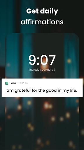 I am - Daily affirmations - Image screenshot of android app