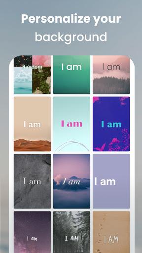 I am - Daily affirmations - Image screenshot of android app