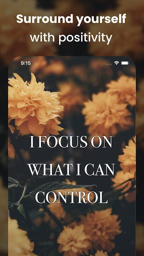 I am - Daily affirmations - Image screenshot of android app