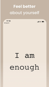 I am - Daily affirmations - Image screenshot of android app