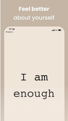 I am - Daily affirmations - Image screenshot of android app