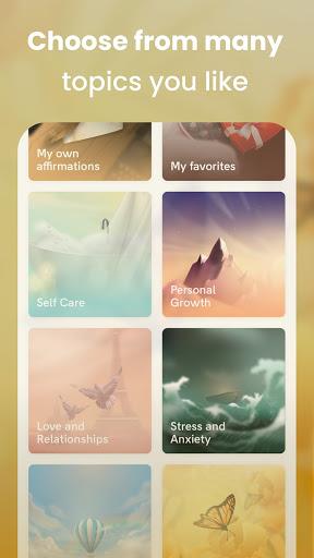 I am - Daily affirmations - Image screenshot of android app