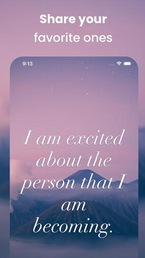 I am - Daily affirmations - Image screenshot of android app