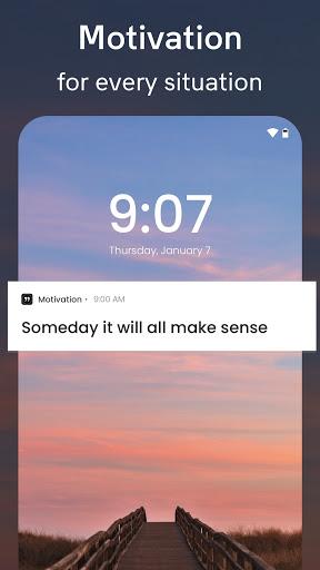 Motivation - Daily quotes - Image screenshot of android app