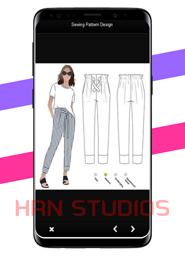 Tutorial on sewing patterns - Image screenshot of android app