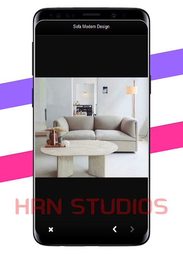 Modern sofa design - Image screenshot of android app