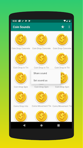 Coin Sound Effects - Image screenshot of android app