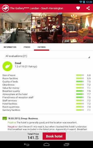 HRS App - Image screenshot of android app