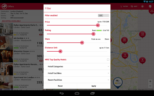 HRS App - Image screenshot of android app