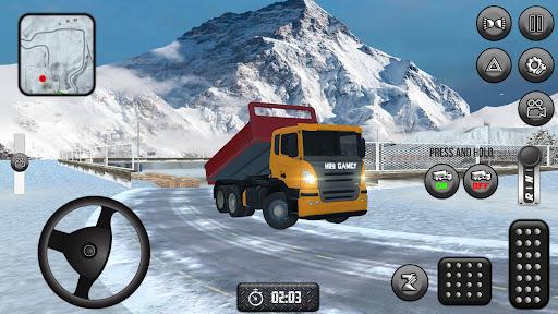 Dump Truck Simulator: Snowy - عکس برنامه موبایلی اندروید
