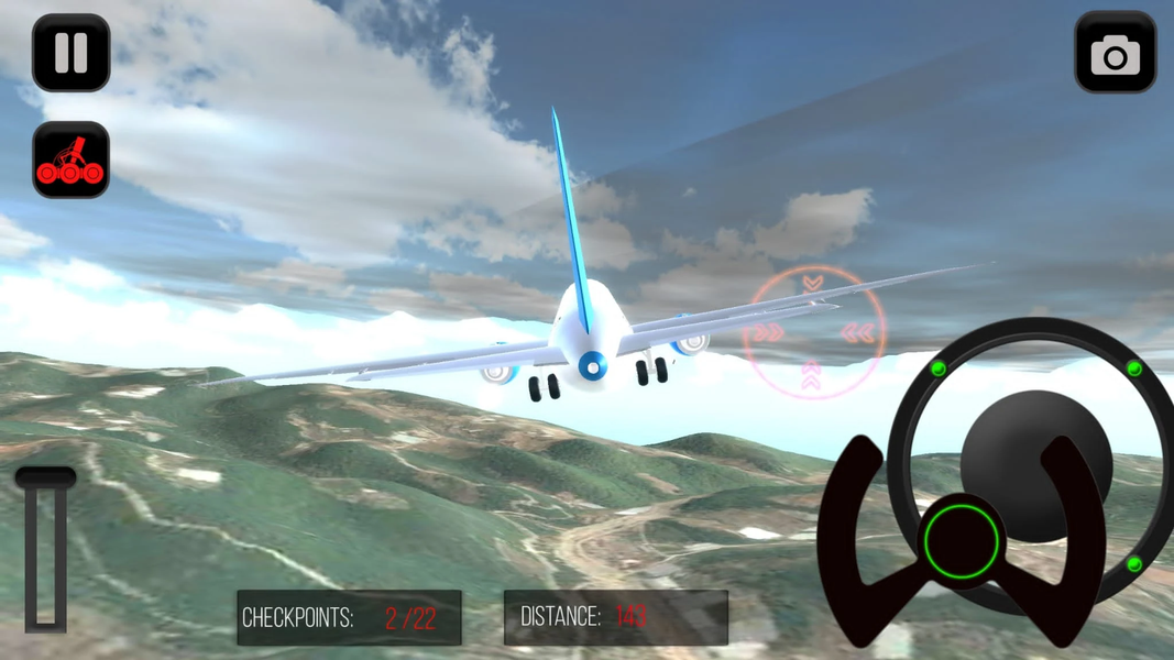 Passenger Plane Simulator - عکس بازی موبایلی اندروید