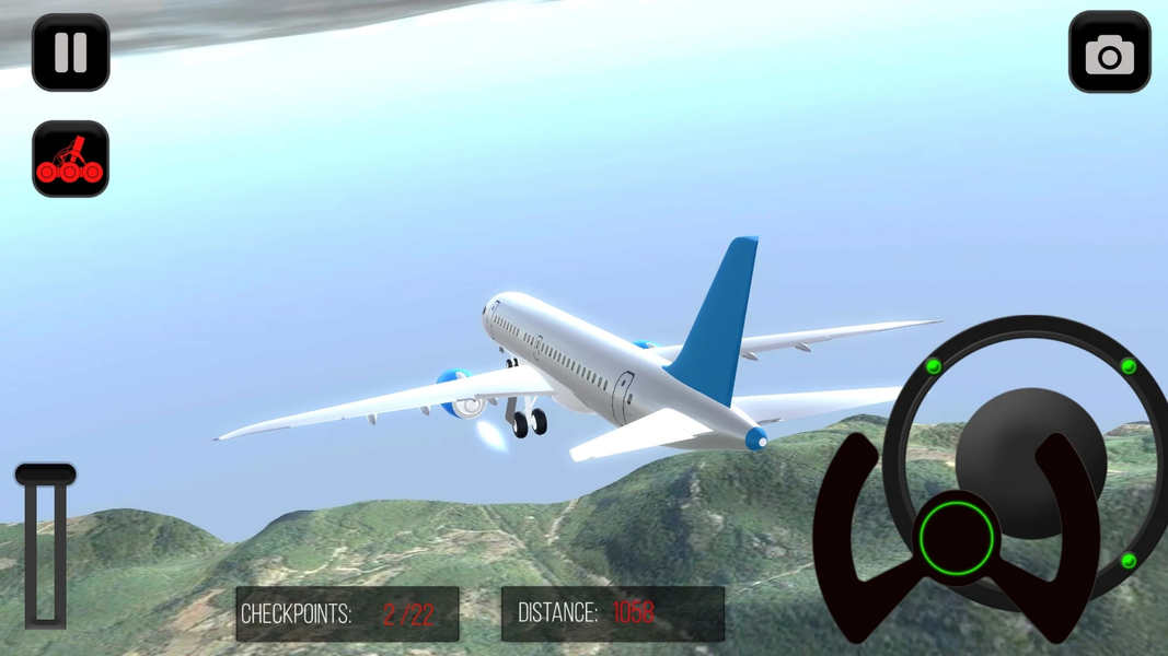 Passenger Plane Simulator - Gameplay image of android game