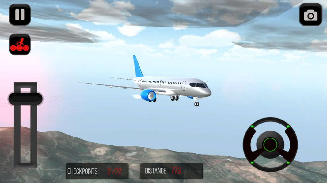 Passenger Plane Simulator - Gameplay image of android game