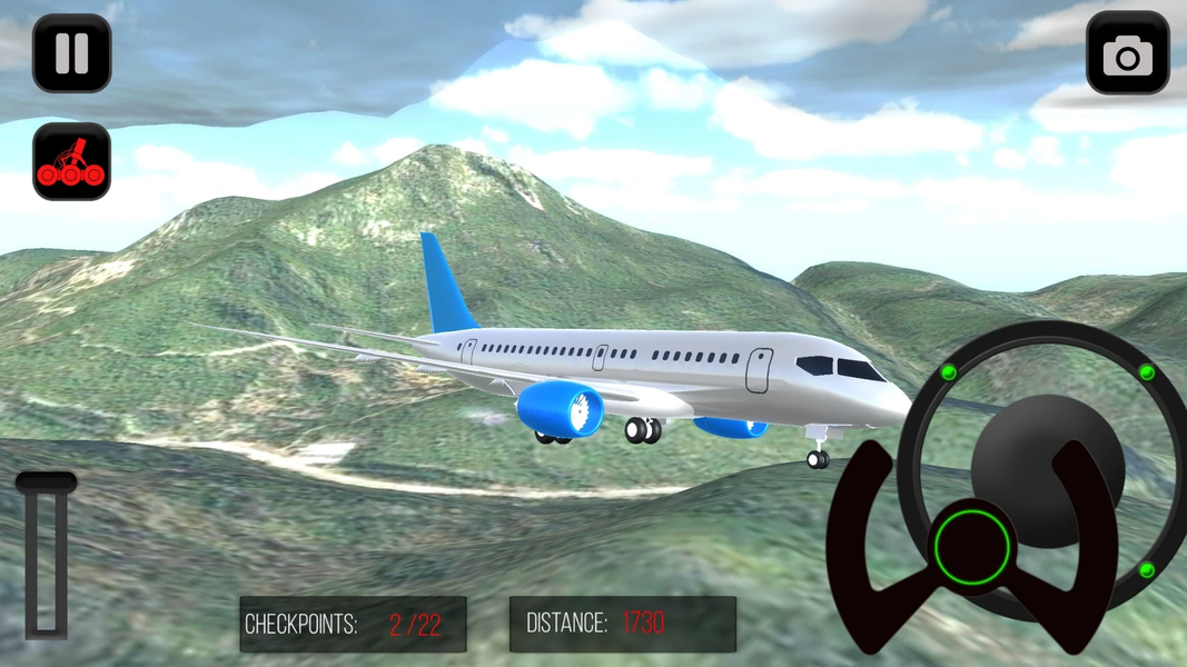 Passenger Plane Simulator - عکس بازی موبایلی اندروید