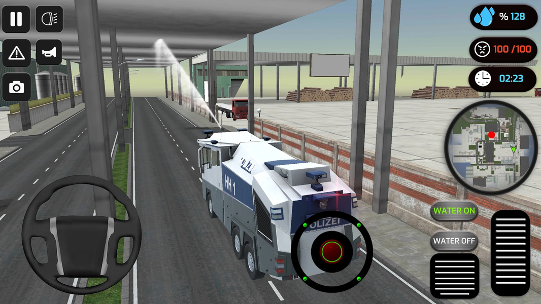 Police Riot Truck Simulator - عکس بازی موبایلی اندروید