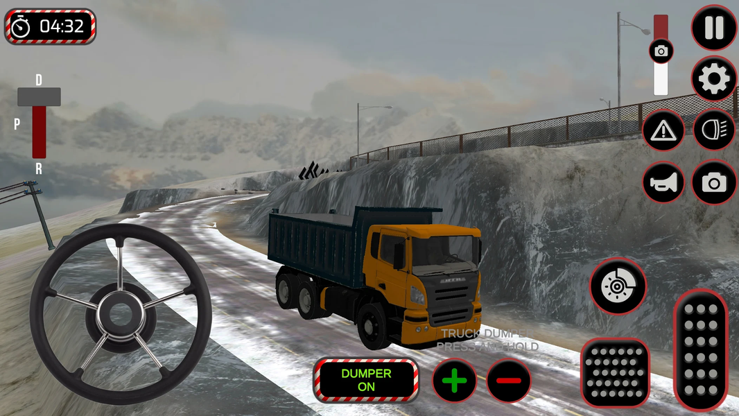 Truck Earthmoving simulator - Gameplay image of android game