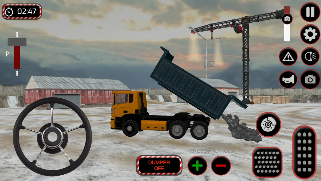 Truck Earthmoving simulator - عکس بازی موبایلی اندروید