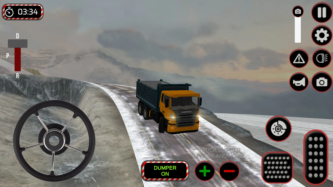 Truck Earthmoving simulator - عکس بازی موبایلی اندروید