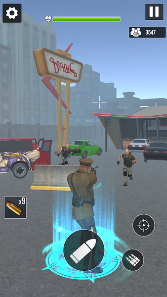 Save Cop: Shooting Simulator - Gameplay image of android game