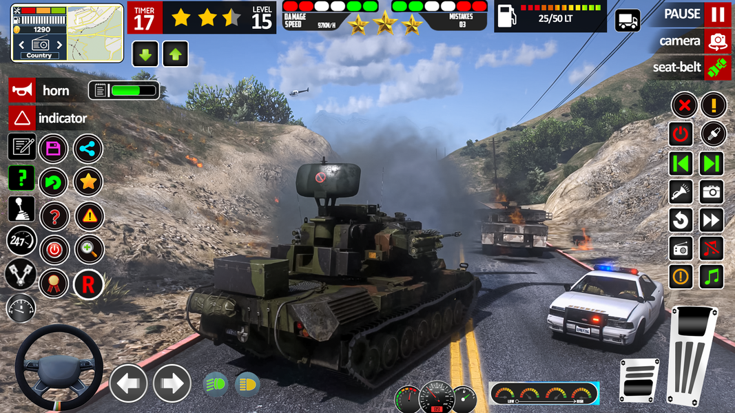 Military Truck Game Simulator - عکس بازی موبایلی اندروید