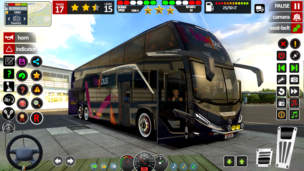 Real Bus Driver Coach Bus - Gameplay image of android game