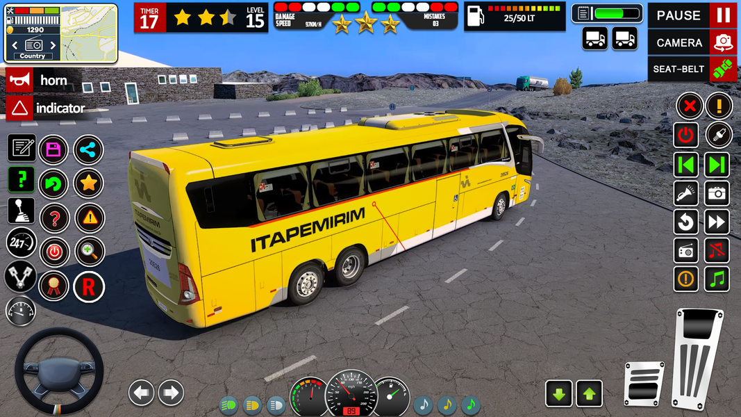 Real Bus Driver Coach Bus - Gameplay image of android game